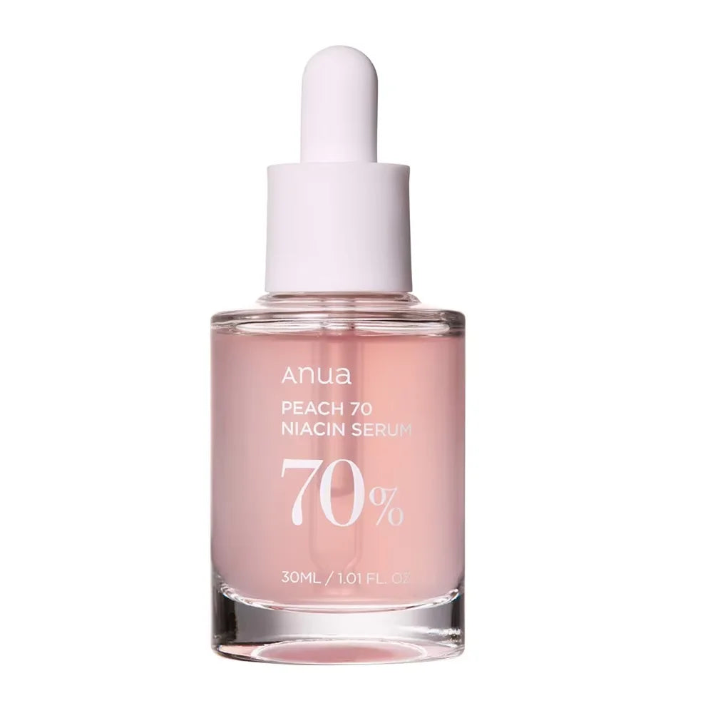 Anua Peach 70 Niacinamide Serum 30ml, Moisturizing Facial Serum, Skin Improvement, Daily Cleansing Beauty, Korean Skincare