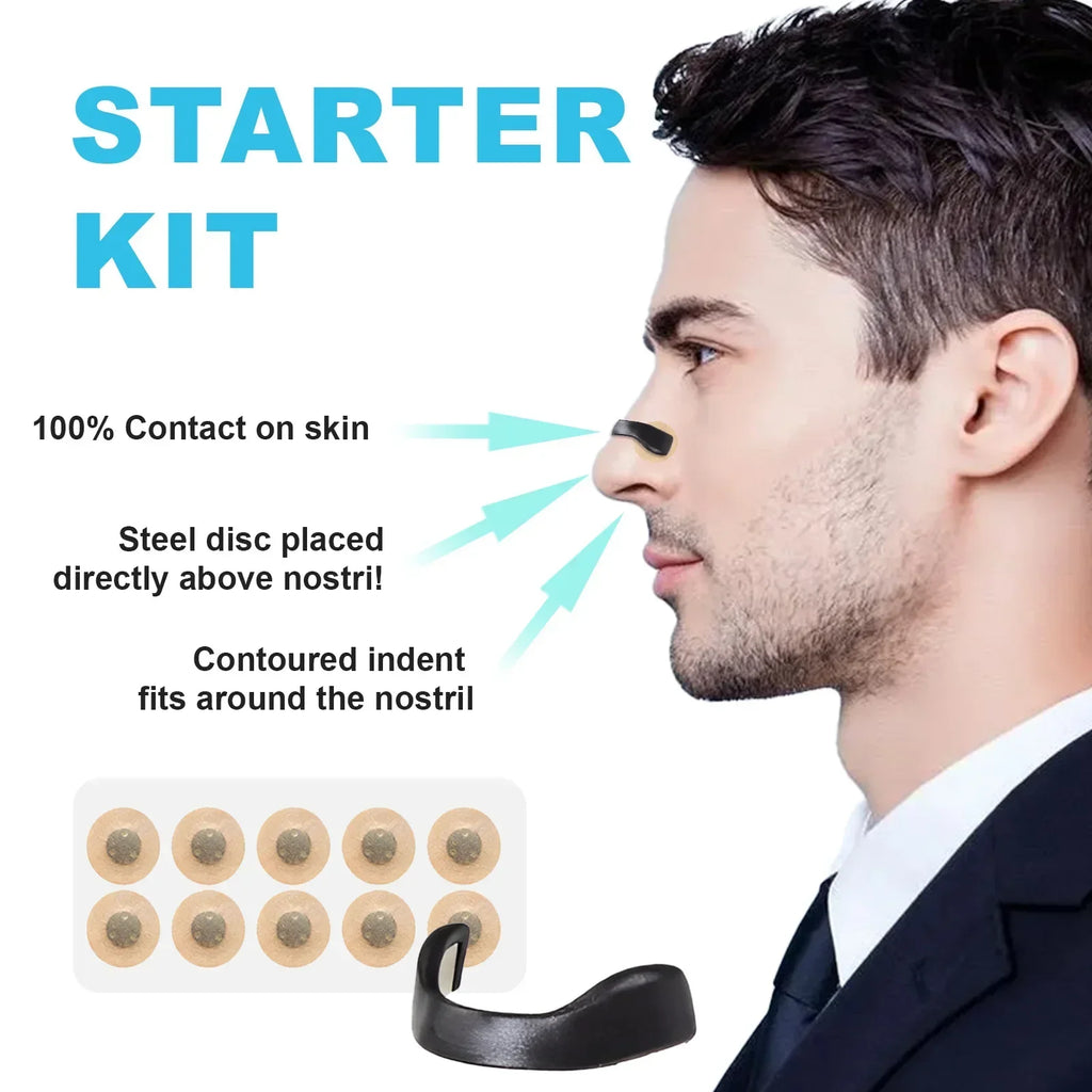 Nasal Breathing Dilators Starter Kits Magnetic Nose Strips Increase Sports Air Intake Improve Sleeping Reduce Snoring